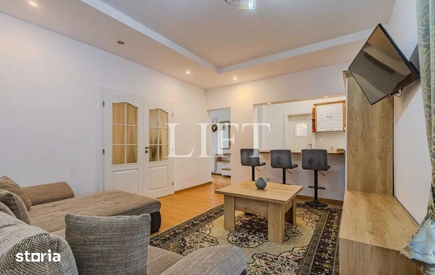 Apartament cu 2 camere semidecomandat în Centrul Istoric