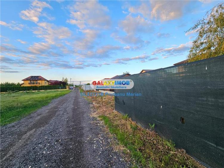 Teren Construcții intravilan de 680 mp, în Cornetu