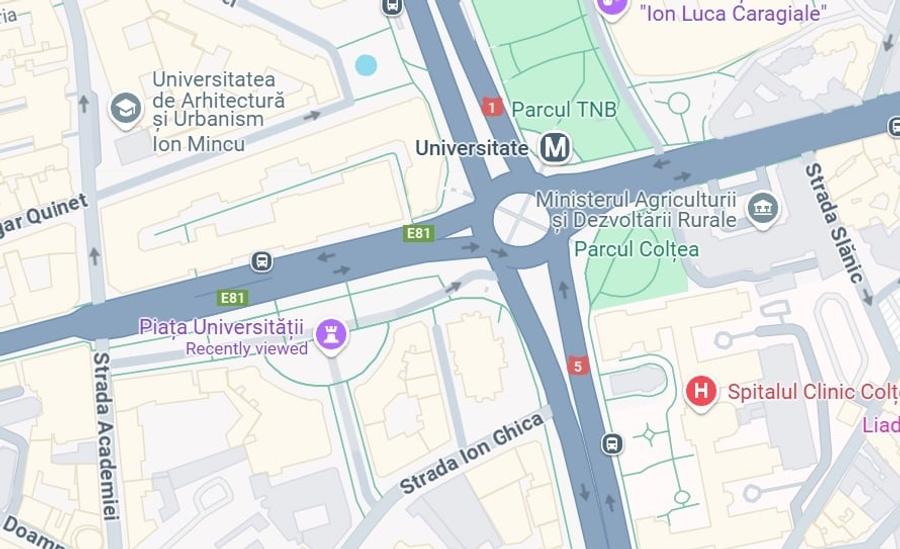 Spațiu comercial, de 50 mp, în P-ța Universității