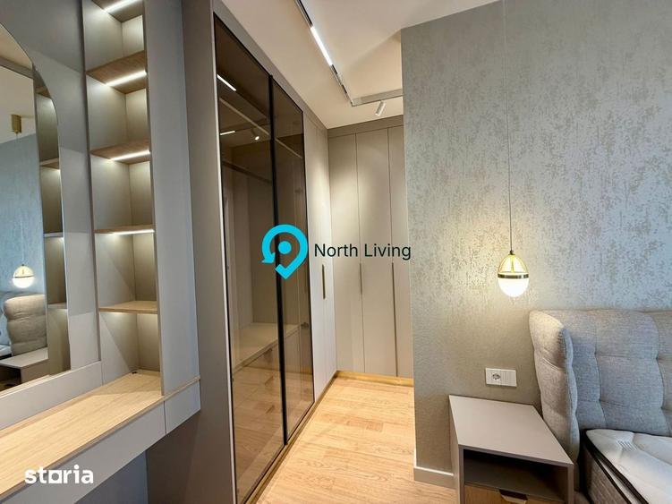 Apartament cu 4 camere, mobilat în Băneasa