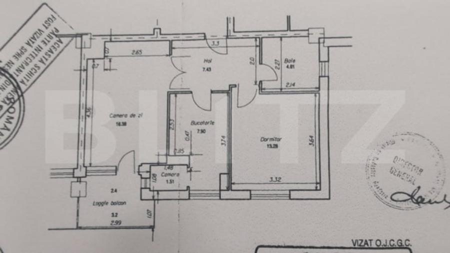 Apartament cu 2 camere decomandat, mobilat în Moreni