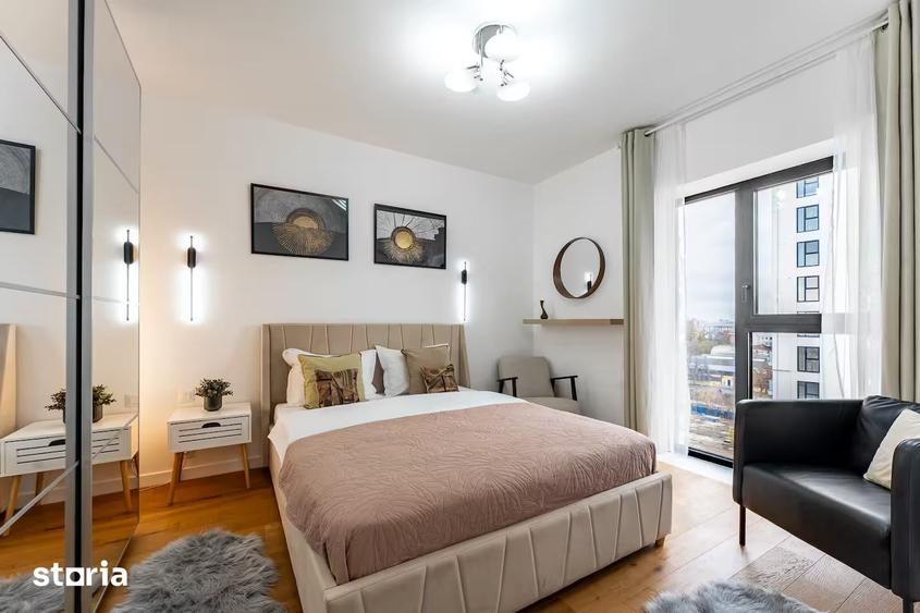 Apartament cu 2 camere, mobilat în 13 Septembrie