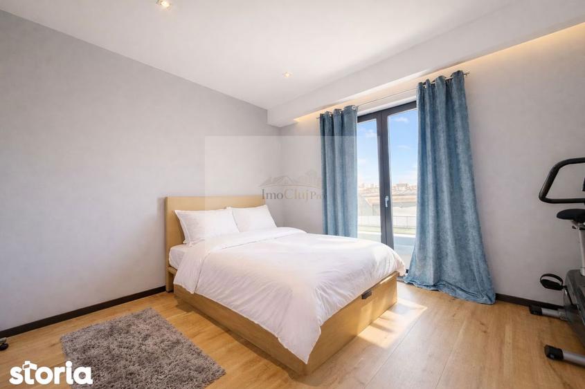 Apartament cu 3 camere, mobilat în Borhanci
