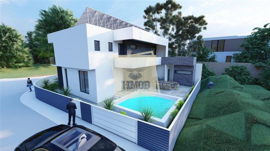 Casă individuală cu 5 camere cu Teren 330 Mp în Șura Mică