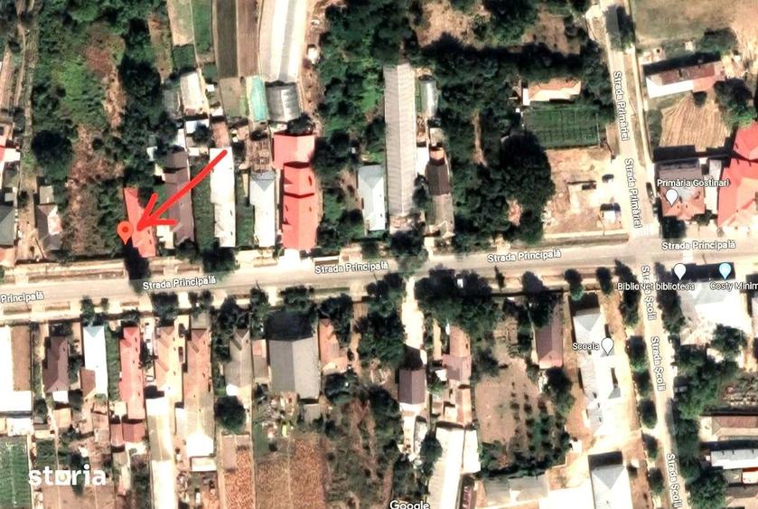 Casă cu 5 camere cu Teren 2800 Mp în Gostinari