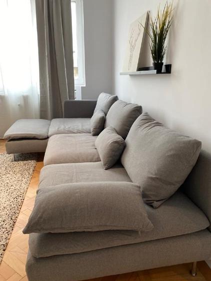 Apartament cu 3 camere semidecomandat, mobilat în Ștefan cel Mare