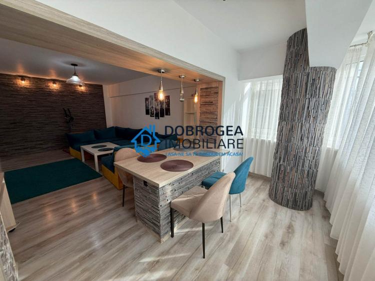 Apartament cu 3 camere decomandat, mobilat în Babadag