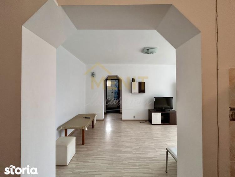 Apartament cu 3 camere semidecomandat, mobilat în Nord