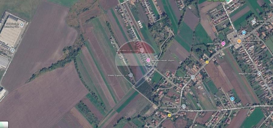 Teren Construcții intravilan de 296 mp, în Stupini