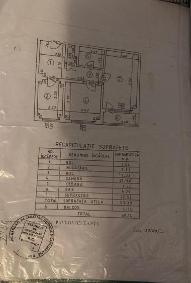Apartament cu 2 camere decomandat în Turda