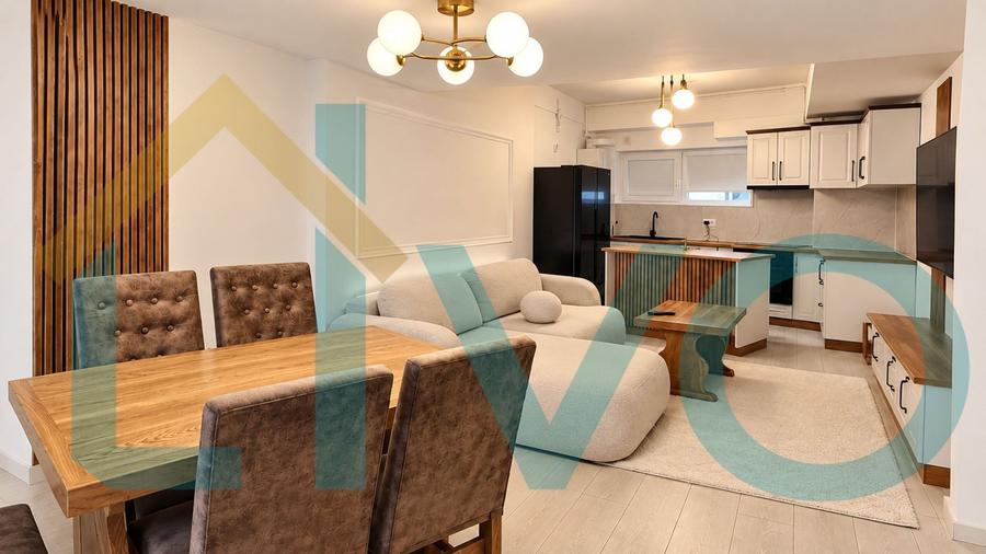Apartament cu 2 camere semidecomandat, mobilat în Viilor