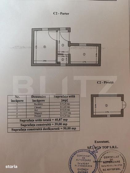 Casă cu 4 camere cu Teren 580 Mp în Central