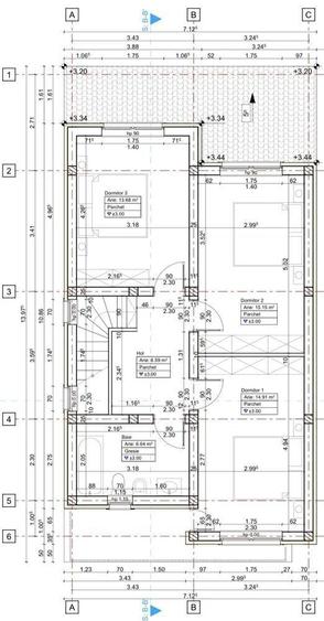 Duplex cu 5 camere cu Canalizare în Chișoda