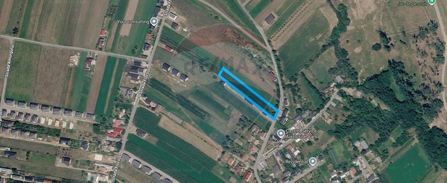 Teren de 2600 mp, în Lisaura