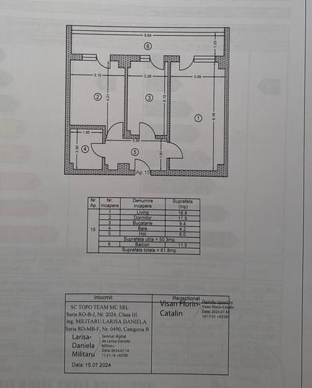 Apartament 2 camere- mutare imediata ! - 10