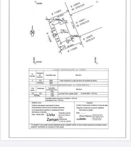 Duplex cu 4 camere cu Teren 250 Mp în Corbeanca
