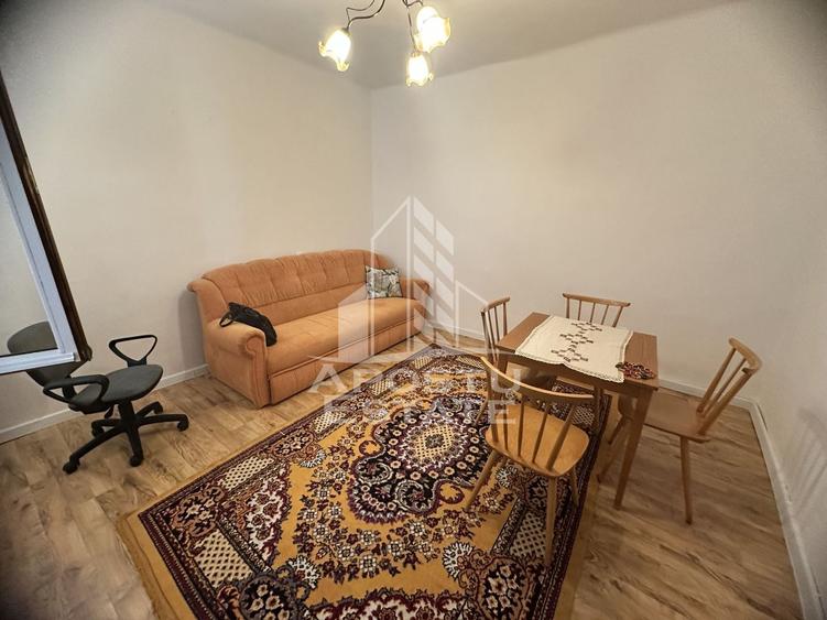 Apartament cu 2 camere decomandat, mobilat în Elisabetin