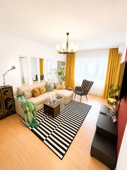 Apartament cu 2 camere decomandat în Capitol