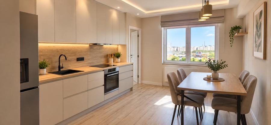 Apartament cu 3 camere decomandat în Metalurgiei
