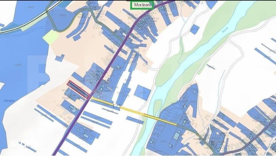 Teren intravilan de vanzare, 4.000 mp (40 ari), zona Morareni - 1