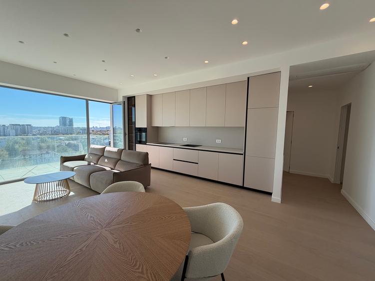 Apartament mobilat complet în Aviatiei Tower,parcare inclusă - 2