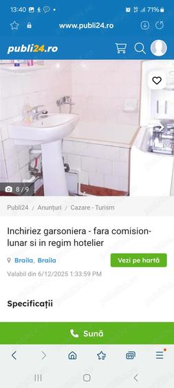 Garsonieră în Barieră