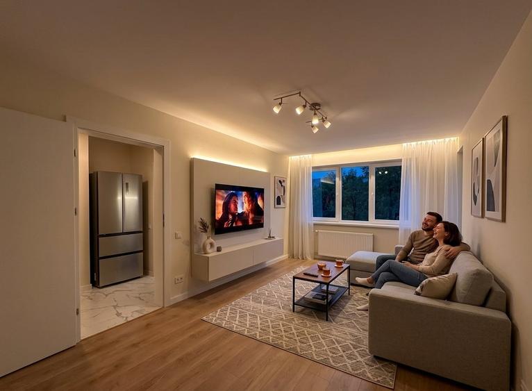 Apartament cu 2 camere semidecomandat în Drumul Taberei