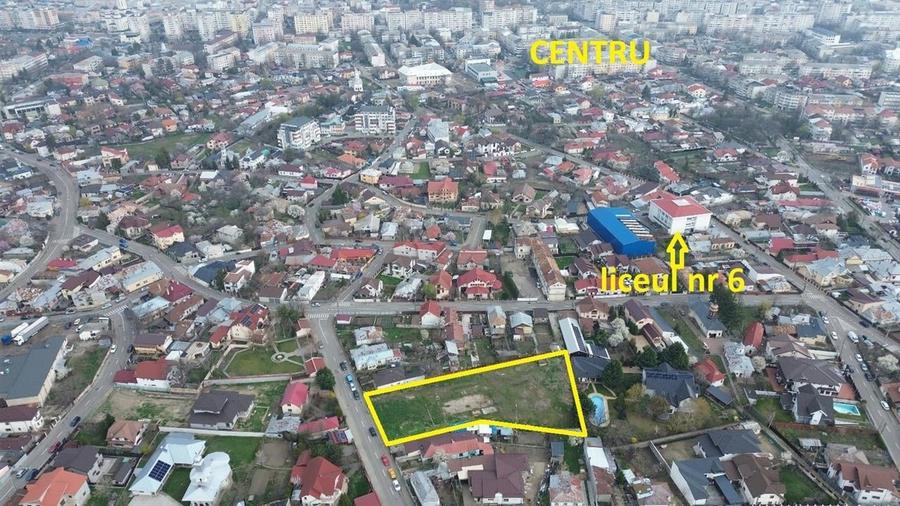 Teren Construcții intravilan de 2782 mp, în Central