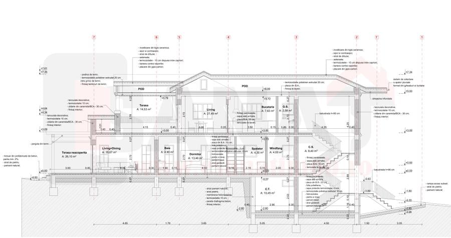 Teren Construcții intravilan de 601 mp, în Bungard