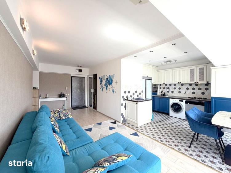 Apartament cu 3 camere, mobilat în Grivița