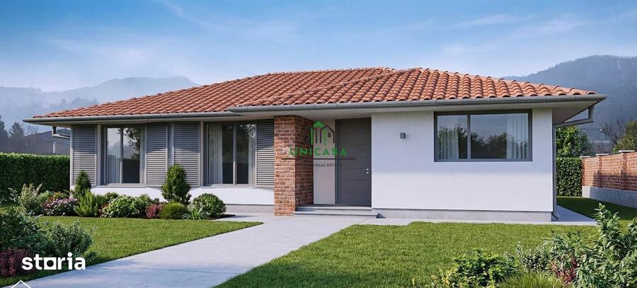 Casa noua/ Construita doar pe parter/ Bujoreni/ 4 Camere - 7