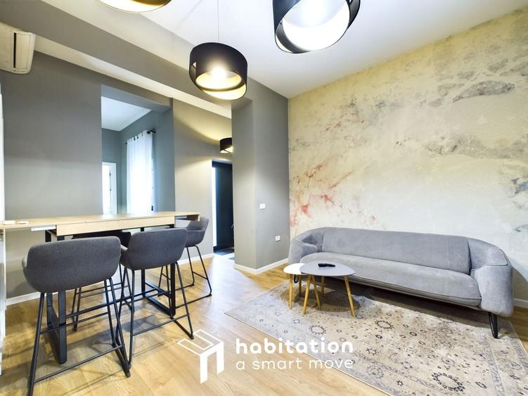 Apartament cu 3 camere semidecomandat, mobilat în Bălcescu