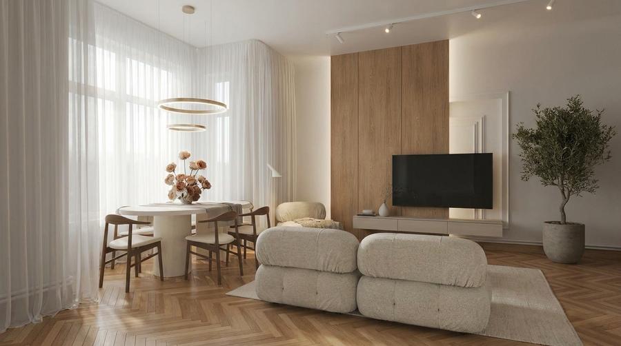 Apartament cu 2 camere decomandat în Chiajna