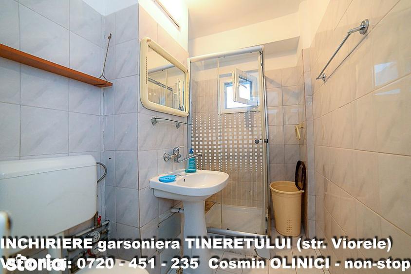 Garsonieră semidecomandată, mobilată în Tineretului