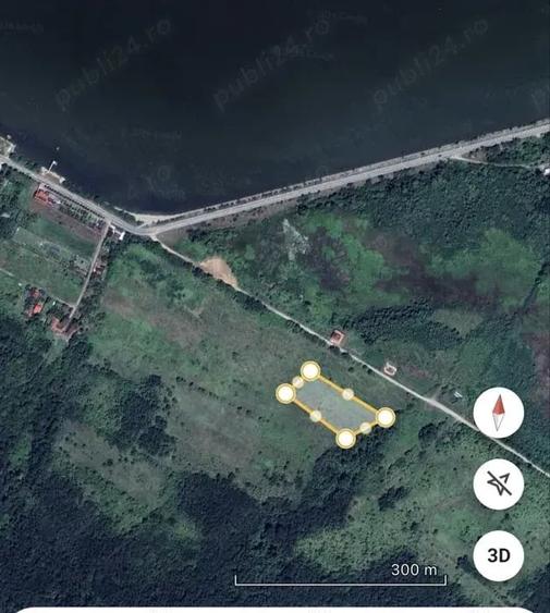 Teren de 5000 mp, în Dunărea Mică