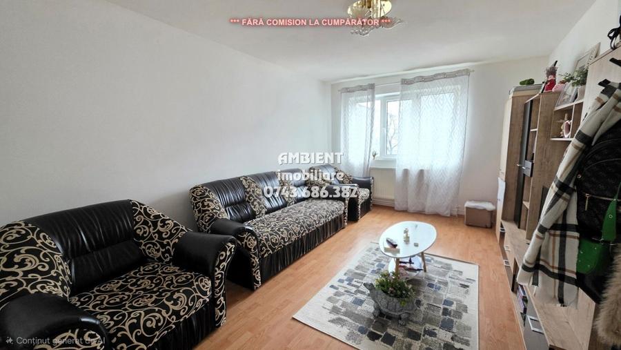 Apartament cu 3 camere decomandat, mobilat în Central
