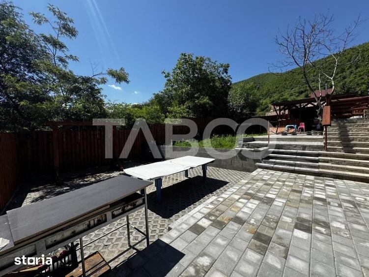 Casa de vis la munte 7 camere 5 bai ciubar teren 558 mp Rasinari Sibiu - 16