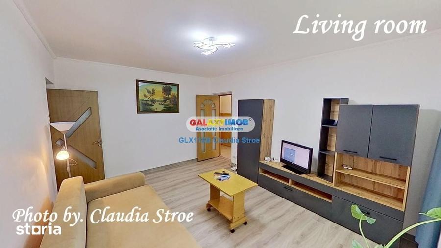 Apartament cu 3 camere semidecomandat, mobilat în Berceni