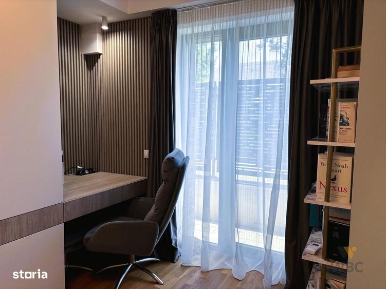 Apartament cu 3 camere decomandat, mobilat în Exterior Vest