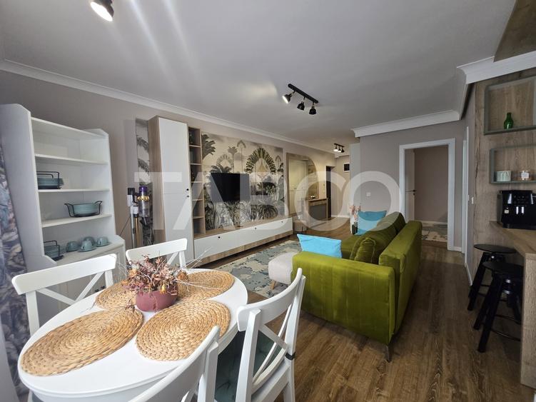 Apartament cu 2 camere decomandat, mobilat în Mihai Viteazul