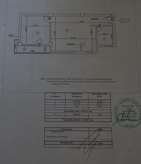 Apartament cu 4 camere decomandat în Ultracentral