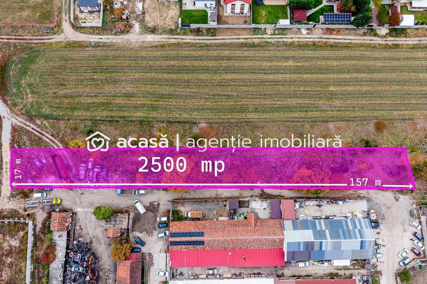 Teren agricol intravilan de 2500 mp, în Bujac