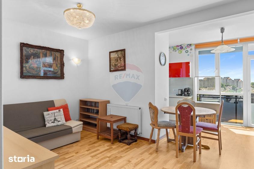 Apartament cu 2 camere semidecomandat, mobilat în Funcționarilor