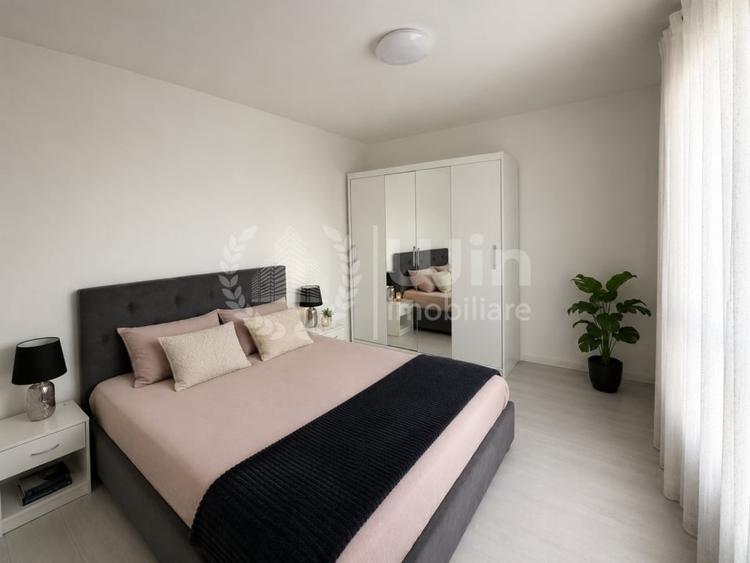 Apartament cu 2 camere semidecomandat, mobilat în Plopilor