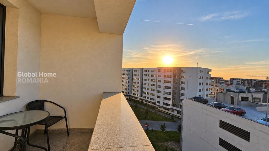 Apartament cu 2 camere semidecomandat, mobilat în Voluntari