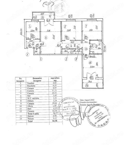 Apartament cu 4 camere semidecomandat în Titan