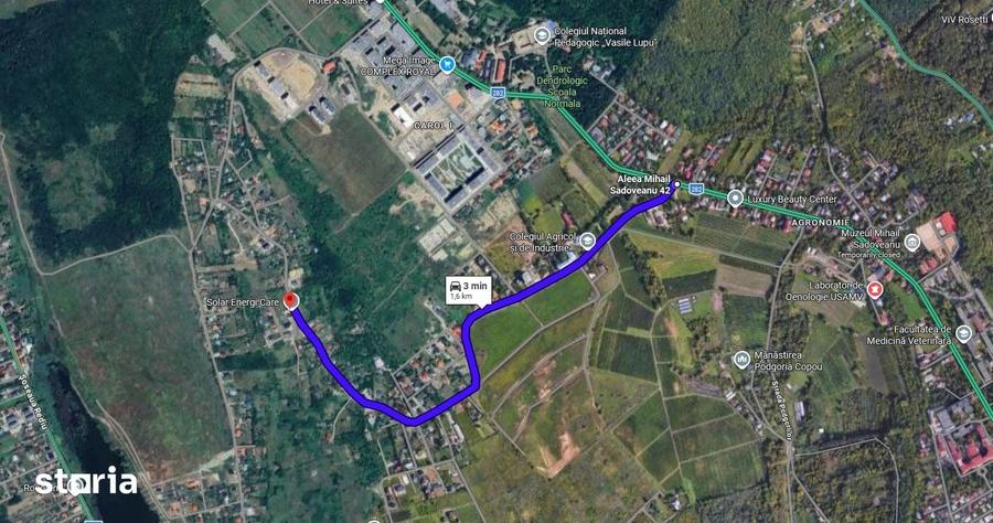 Teren de 350 mp, în Copou