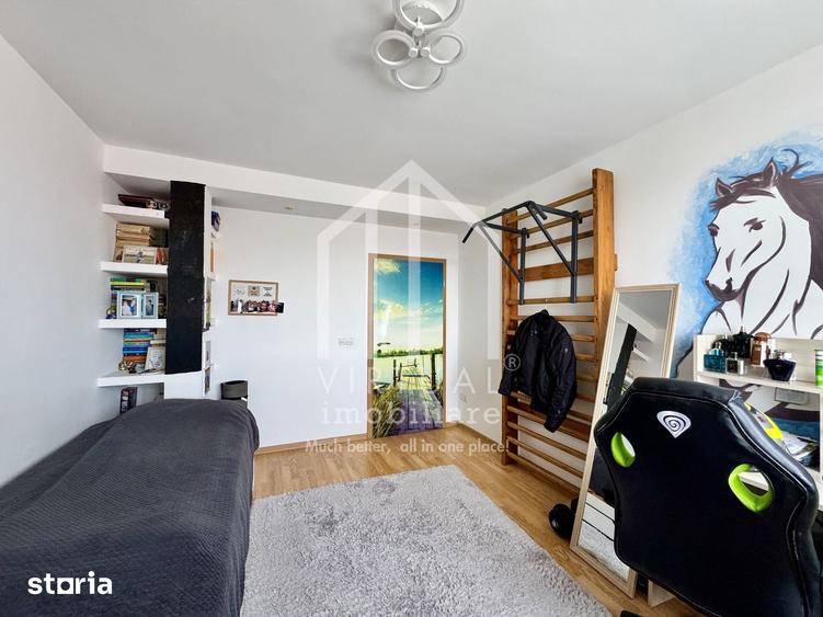 Apartament cu 3 camere, mobilat în Terezian