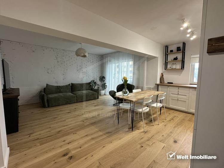 Apartament cu 3 camere semidecomandat, mobilat în Mănăștur