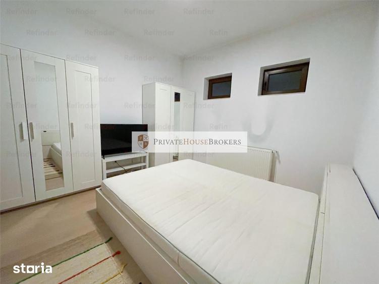 Apartament cu 2 camere semidecomandat, mobilat în Străulești